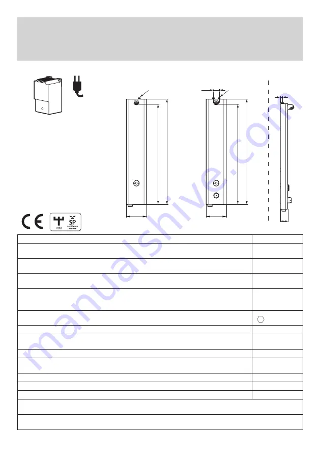 FM Mattsson Tronic Shower Panel UV-LED WMS 9502-0100 Скачать руководство пользователя страница 11