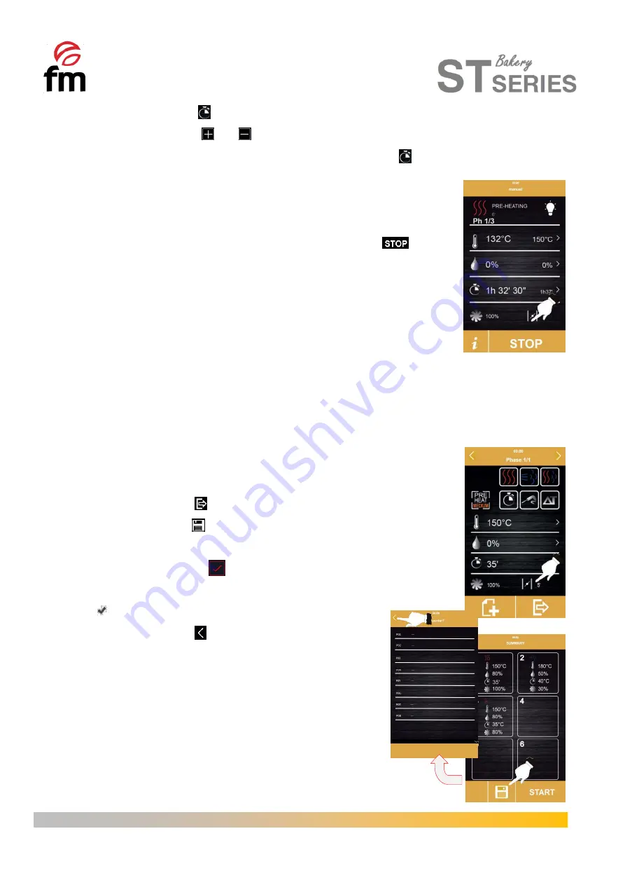 FM Bakery ST Series Instruction Manual Download Page 72