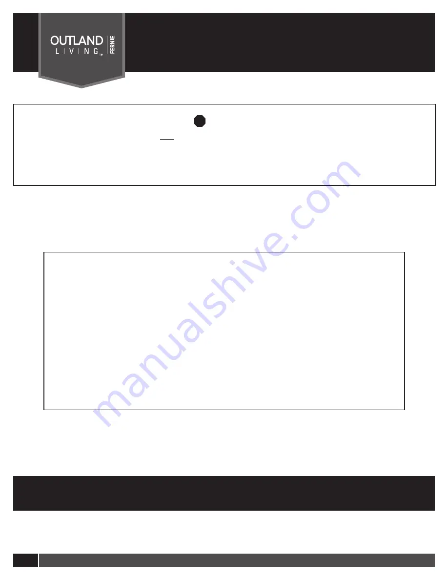 FMI OLVG-315 Owner'S Manual Download Page 12