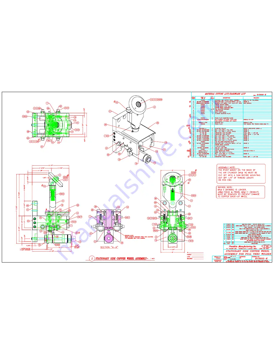 FMI PTW72 Manual Download Page 84