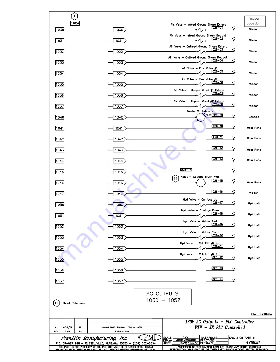 FMI PTW72 Manual Download Page 124