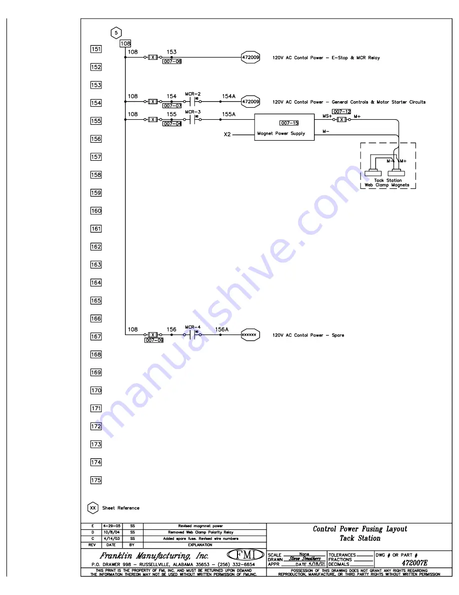 FMI PTW72 Manual Download Page 162