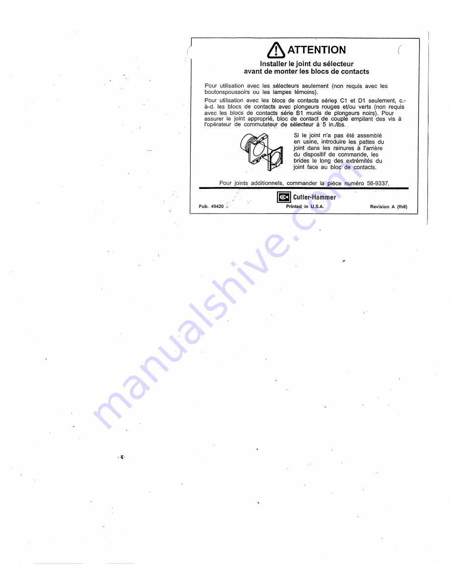 FMI PTW72 Manual Download Page 309