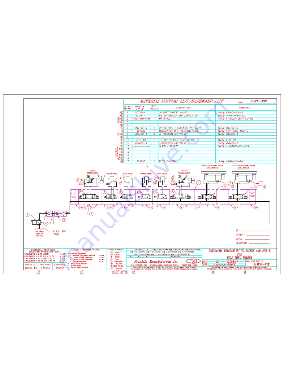 FMI PTW72 Manual Download Page 331