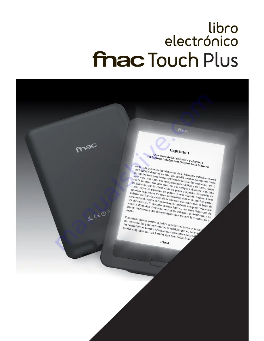 Fnac Touch Plus Quick Start Manual Download Page 1