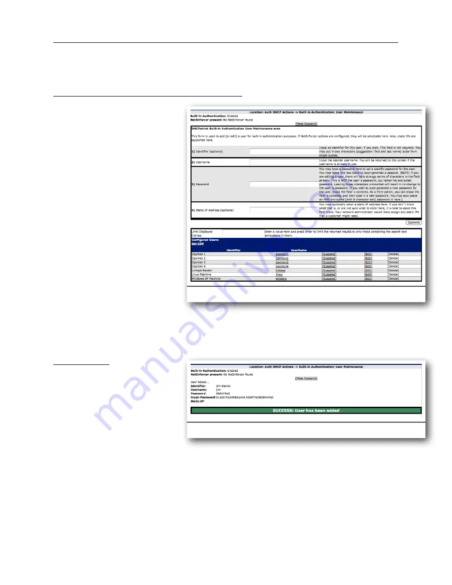 FNGi DHCPatriot Version 6 Operation Manual Download Page 98