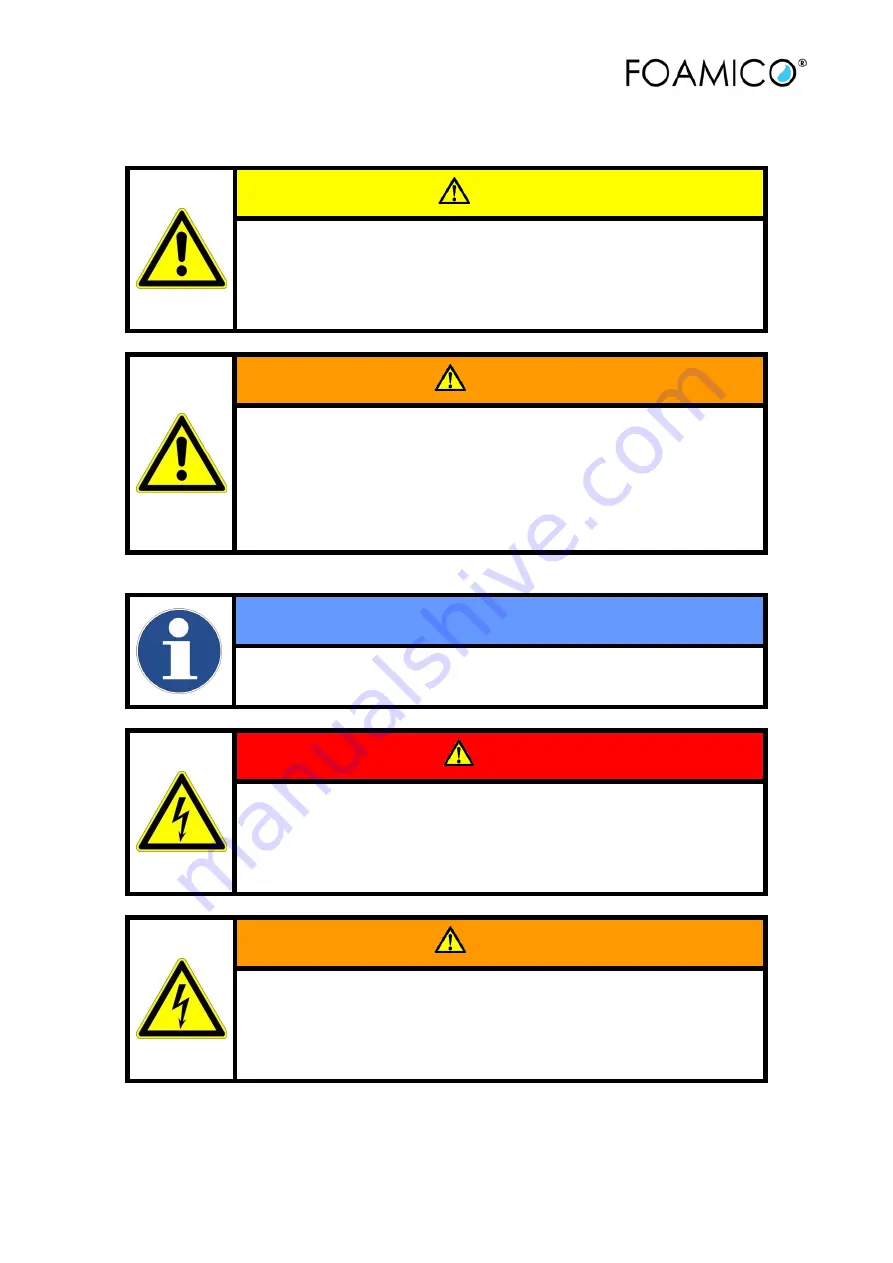 FOAMICO 7009077 Manual Download Page 7