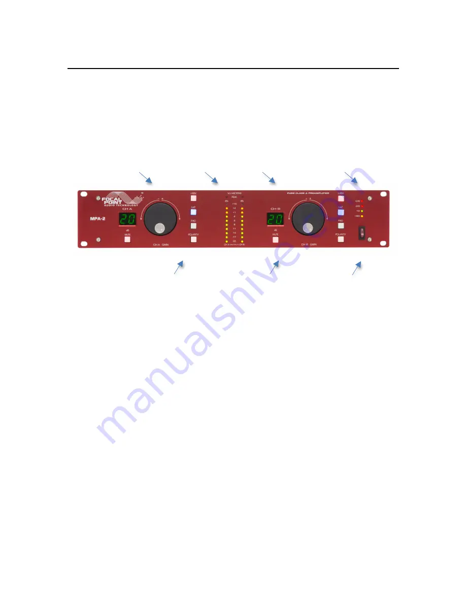 Focal Point MPA-2 Operating Manual Download Page 7