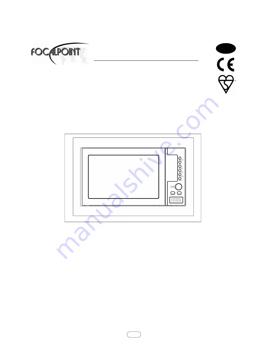 Focal Point VT-25UG16-1 Owner'S Instructions Manual Download Page 1