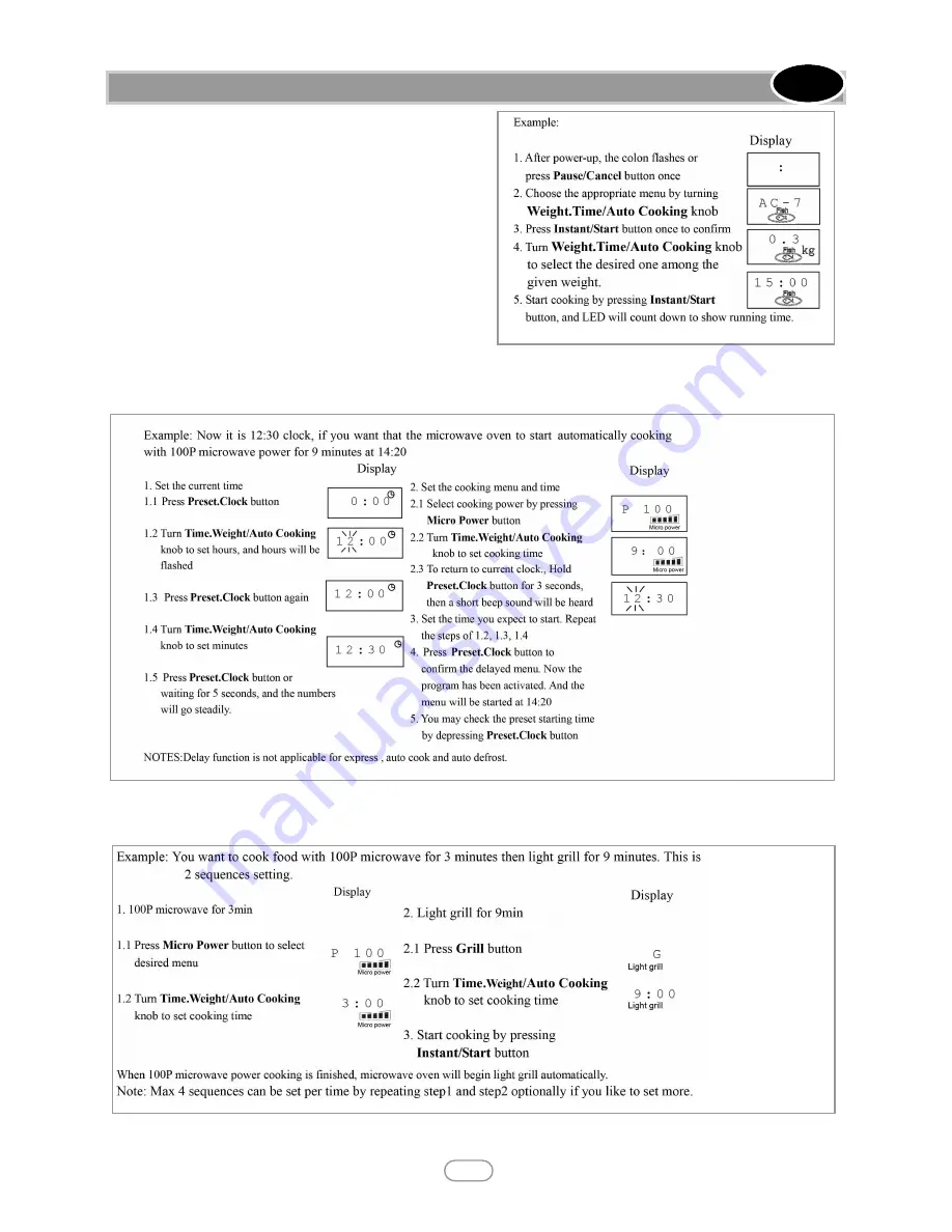 Focal Point VT-25UG16-1 Owner'S Instructions Manual Download Page 6