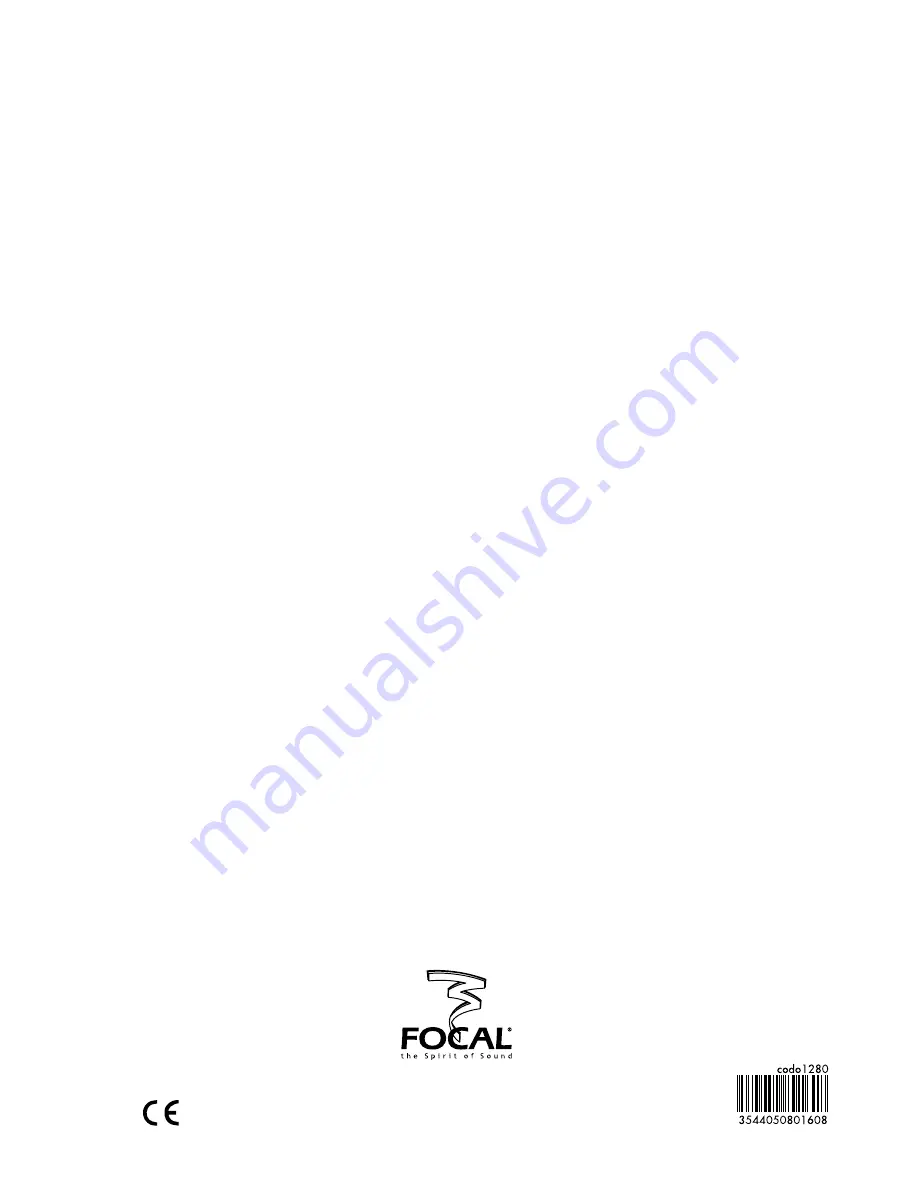 Focal FLEX POWER 2120 User Manual Download Page 56