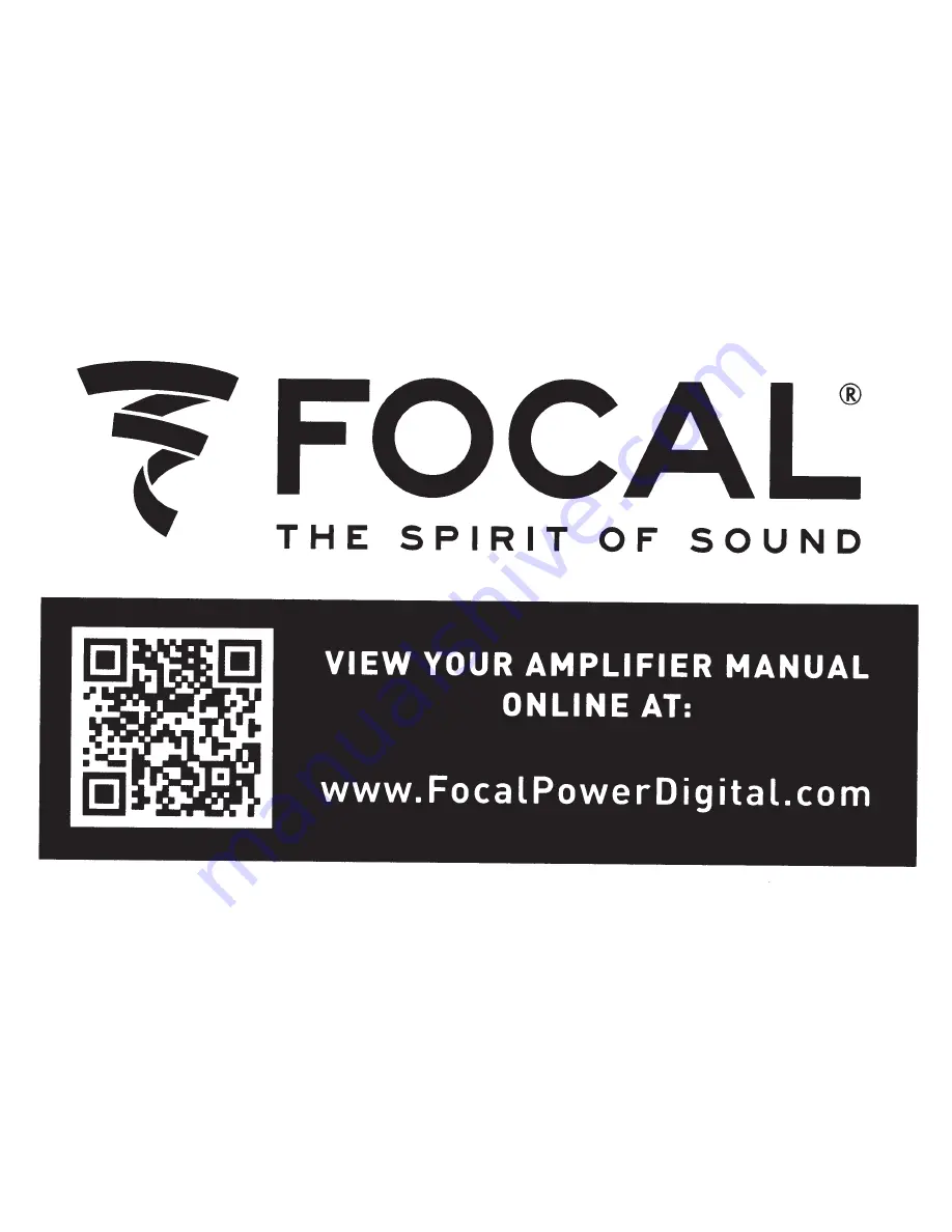 Focal FPD 900.1 Operation And Configuration Manual Download Page 8