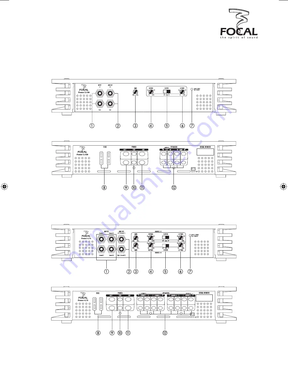 Focal POWER 1.800 User Manual Download Page 14