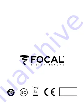 Focal SPHEAR Скачать руководство пользователя страница 27