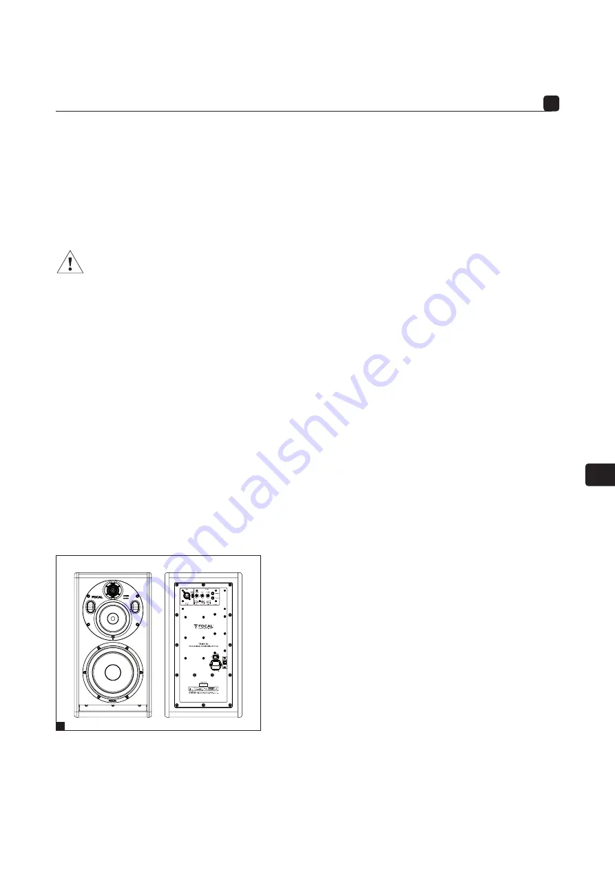 Focal TRIO6 Be User Manual Download Page 37