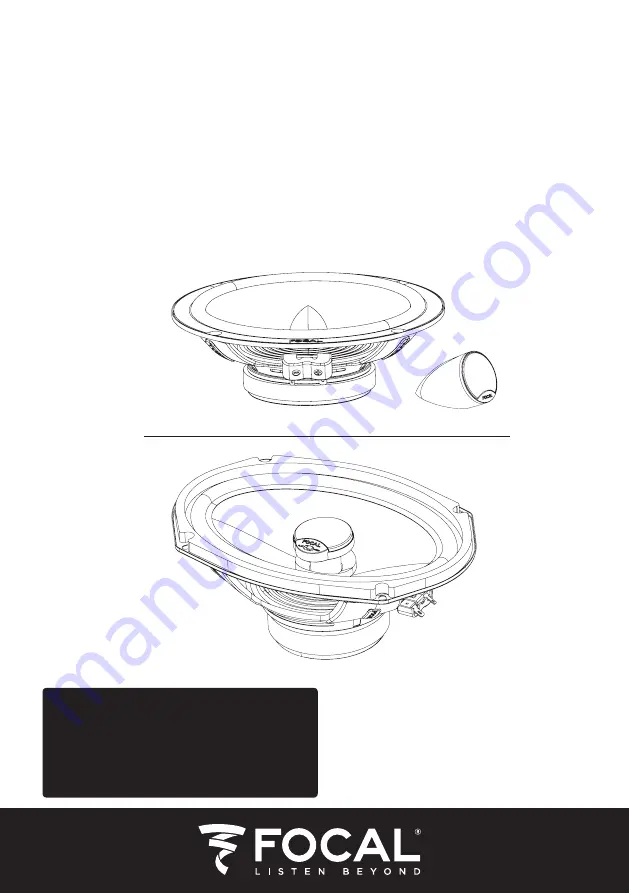 Focal UNIVERSAL ISU130 User Manual Download Page 2