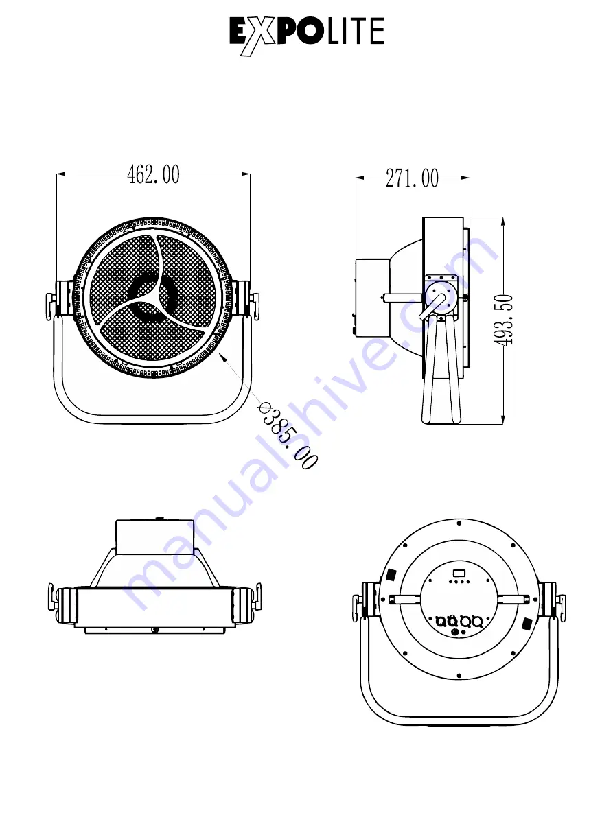 Focon Showtechnic EXPOLITE Retron LED 575 User Manual Download Page 6