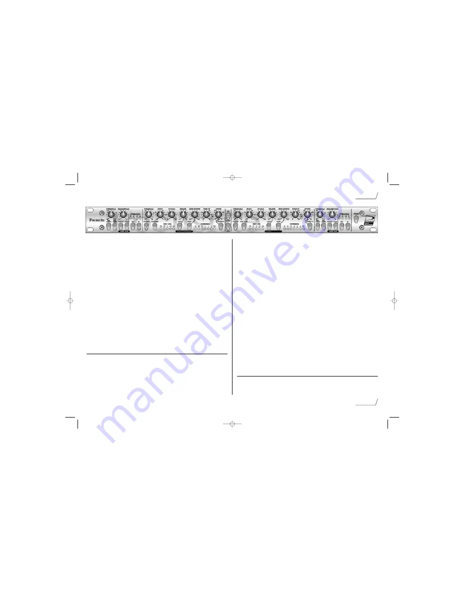 Focusrite ComPounder User Manual Download Page 18