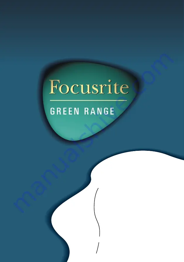 Focusrite Green Range Manual Download Page 1