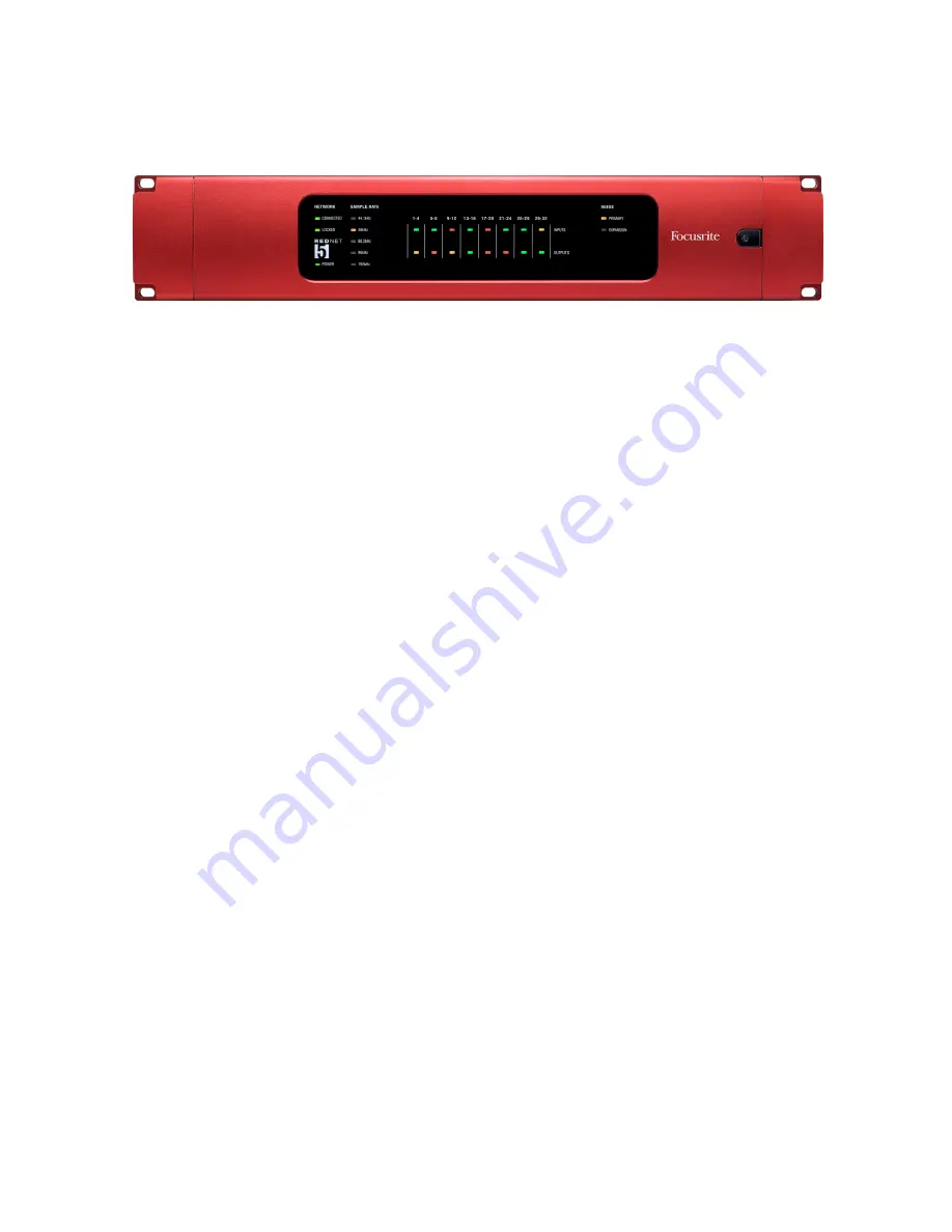 Focusrite RedNet 5 User Manual Download Page 5