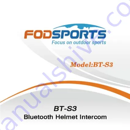 FODSPORTS BT-S3 User Manual Download Page 87