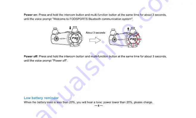 FODSPORTS FX8 AIR Manual Download Page 10