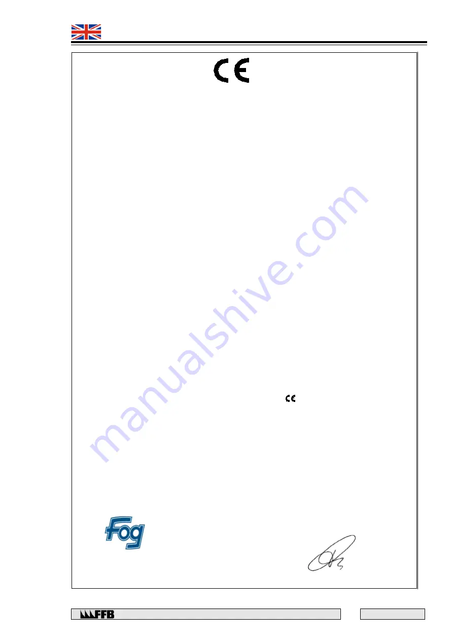 FOG QUADRA 493 9021 Installation Operation & Maintenance Download Page 59