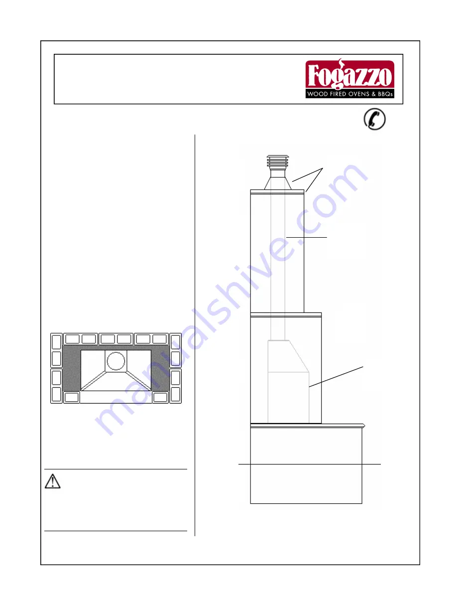 Fogazzo 325 Installation Instructions & Owner'S Manual Download Page 13