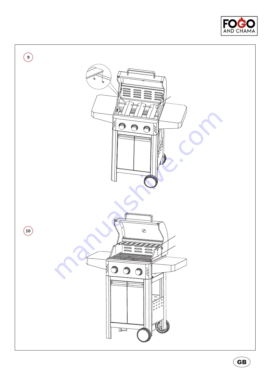 Fogo & Chama FC-FIRCR3 Instruction Manual Download Page 9