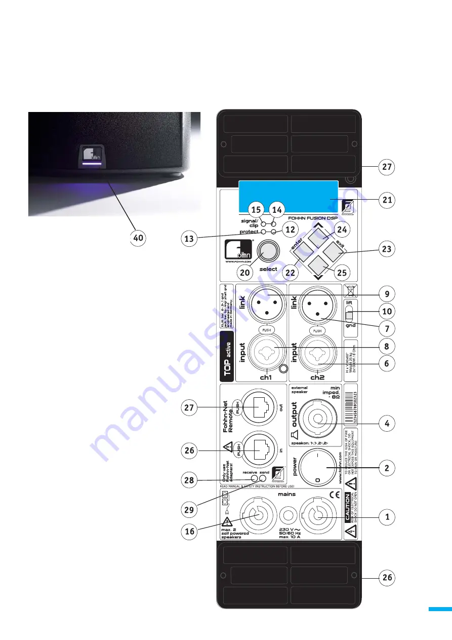 Fohhn Arc-Top active User Instructions Download Page 31