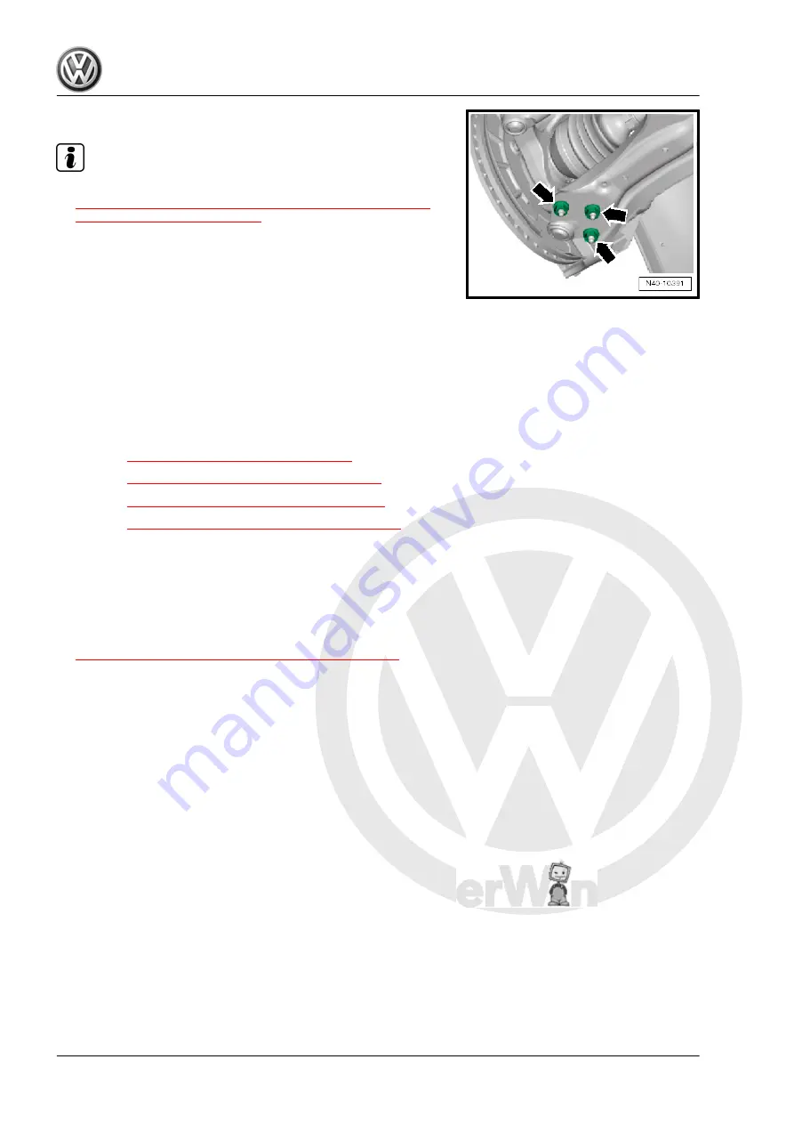 FOLKSWAGEN Golf 2015 Repair Manual Download Page 38