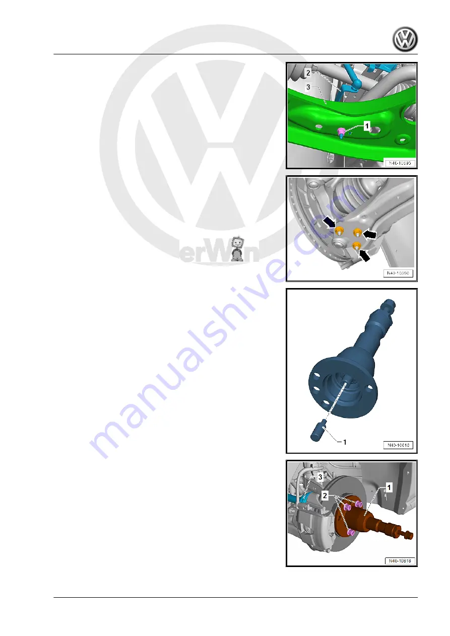 FOLKSWAGEN Golf 2015 Repair Manual Download Page 69