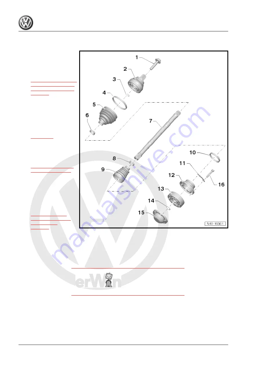 FOLKSWAGEN Golf 2015 Repair Manual Download Page 88