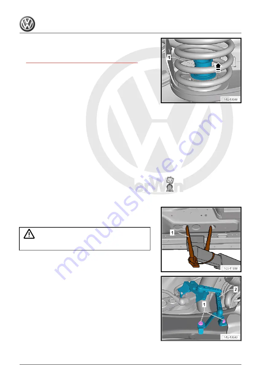 FOLKSWAGEN Golf 2015 Repair Manual Download Page 210