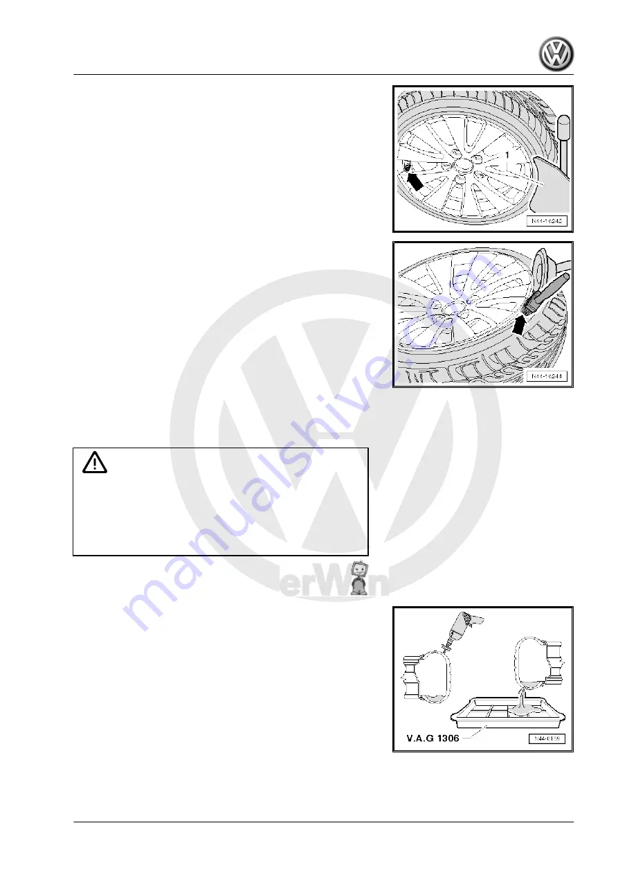 FOLKSWAGEN Golf 2015 Repair Manual Download Page 293