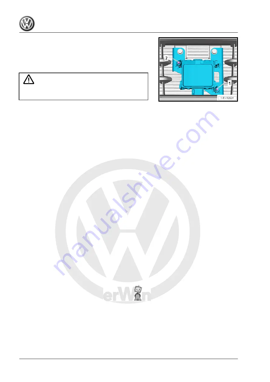 FOLKSWAGEN Golf 2015 Repair Manual Download Page 332