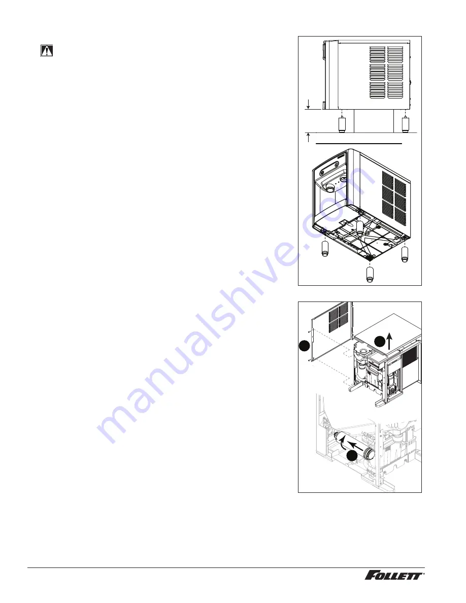 Follett chewblet 15CI100A Installation, Operation And Service Manual Download Page 8