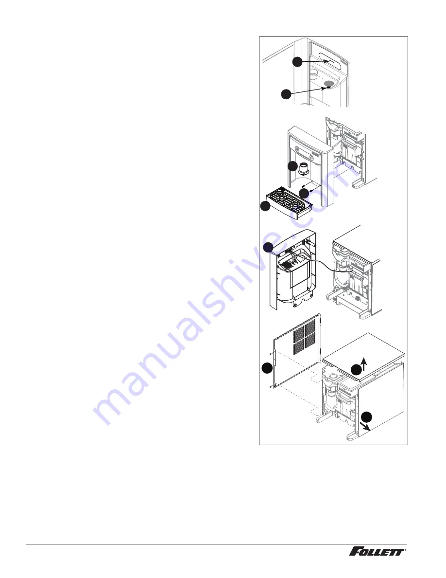 Follett chewblet 15CI100A Installation, Operation And Service Manual Download Page 14