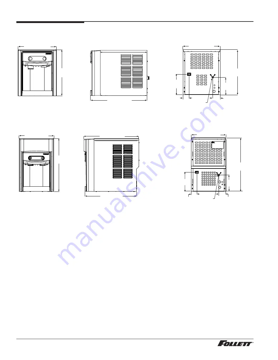 Follett E15CI100A Installation, Operation And Service Manual Download Page 6