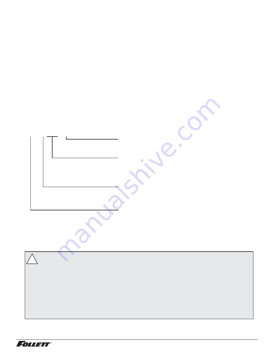 Follett Maestro Chewblet 400 Series Installation, Operation And Service Manual Download Page 3