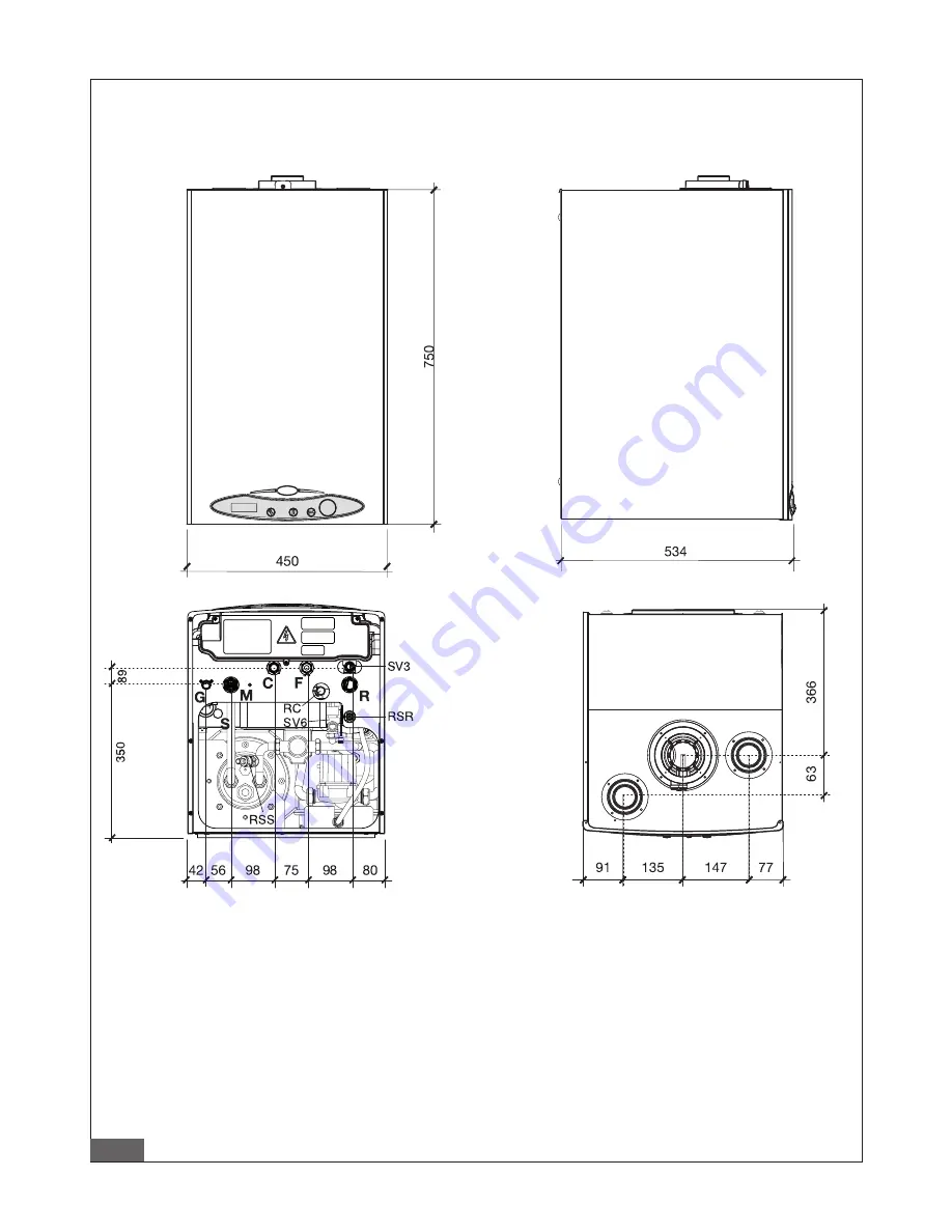 Fondital LINE Tech Installation, Use And Maintenance Manual Download Page 16