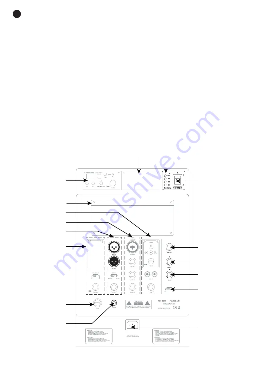 FONESTAR ASH-1200 Скачать руководство пользователя страница 14