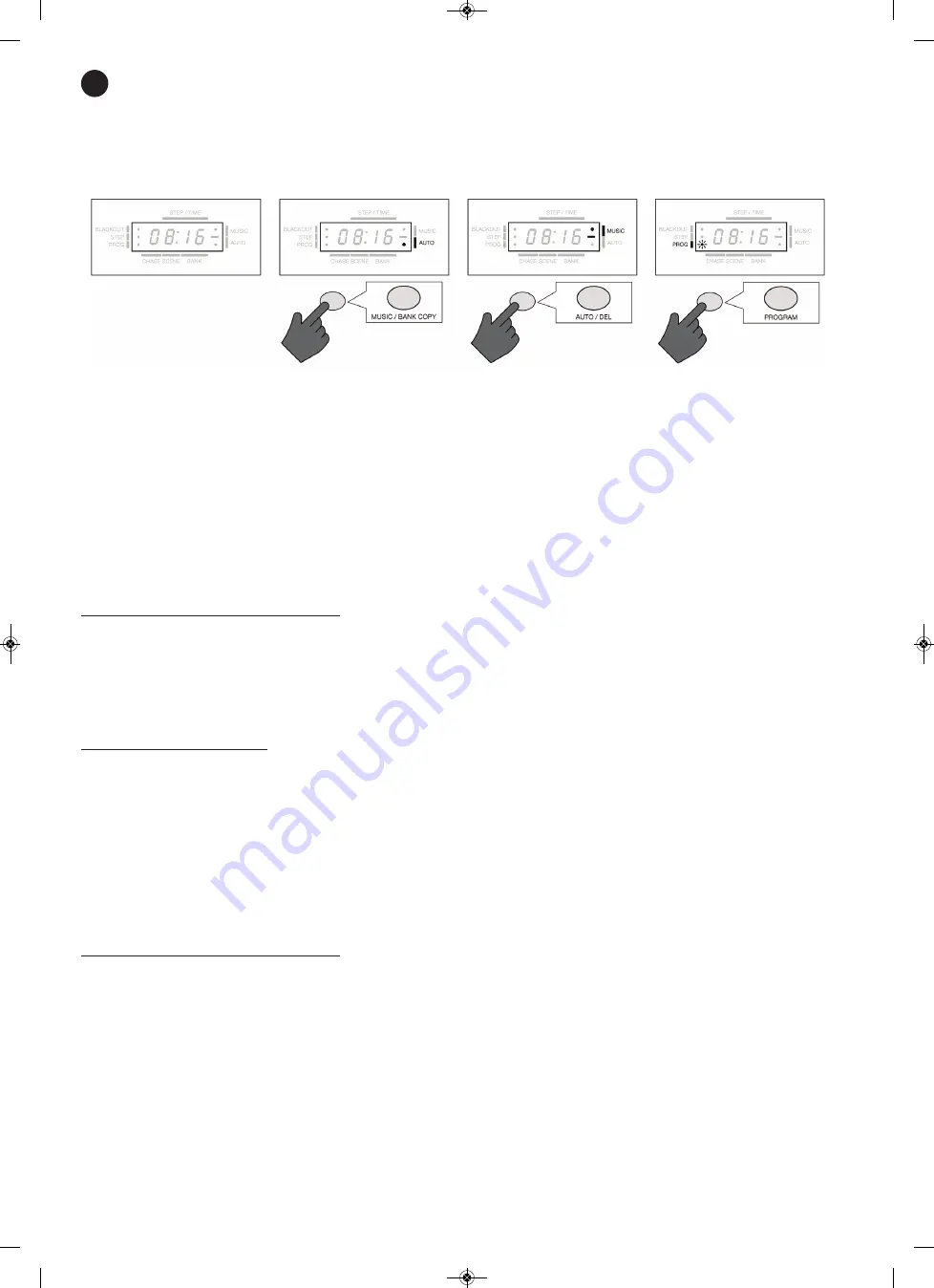 FONESTAR DMX-83 Instruction Manual Download Page 16