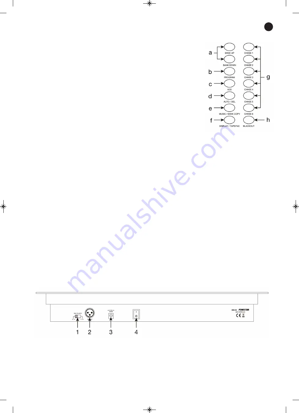 FONESTAR DMX-83 Instruction Manual Download Page 25