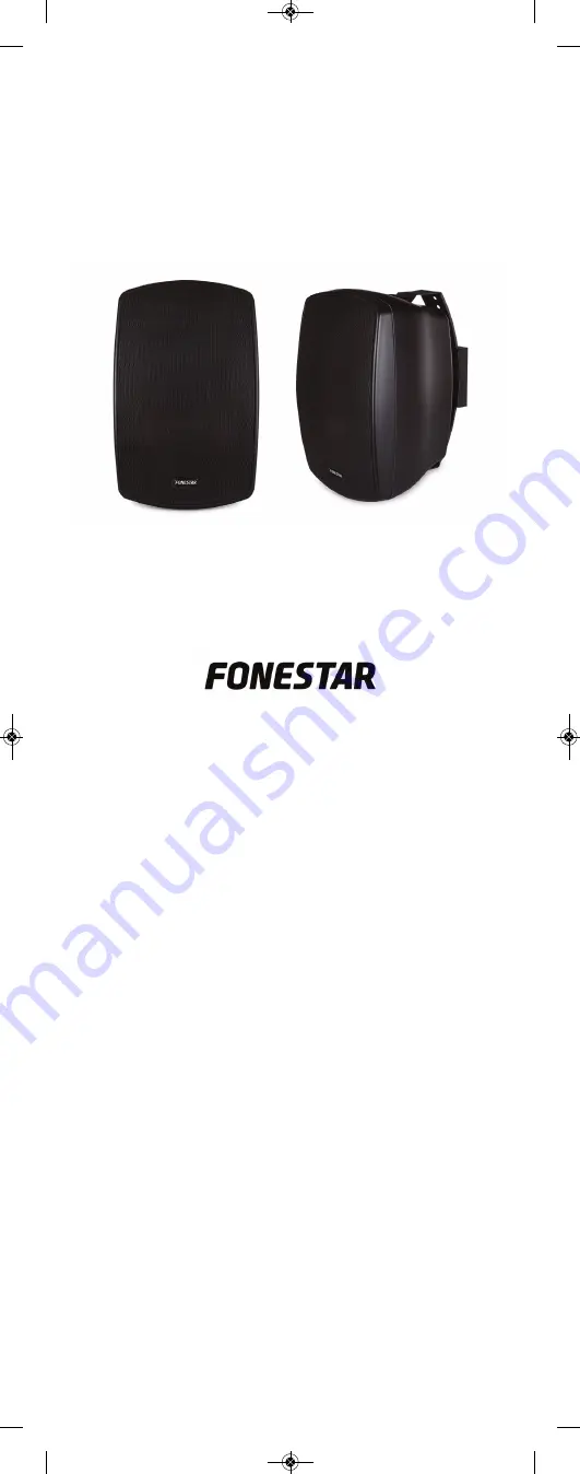 FONESTAR ELIPSE-6T Скачать руководство пользователя страница 1