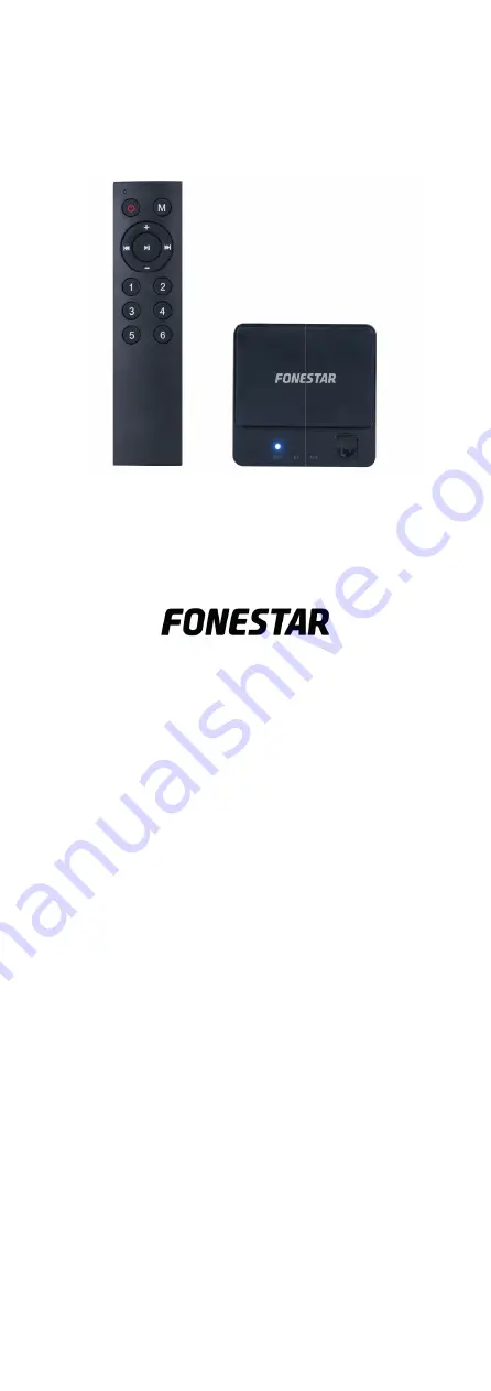 FONESTAR FONCAST Скачать руководство пользователя страница 1