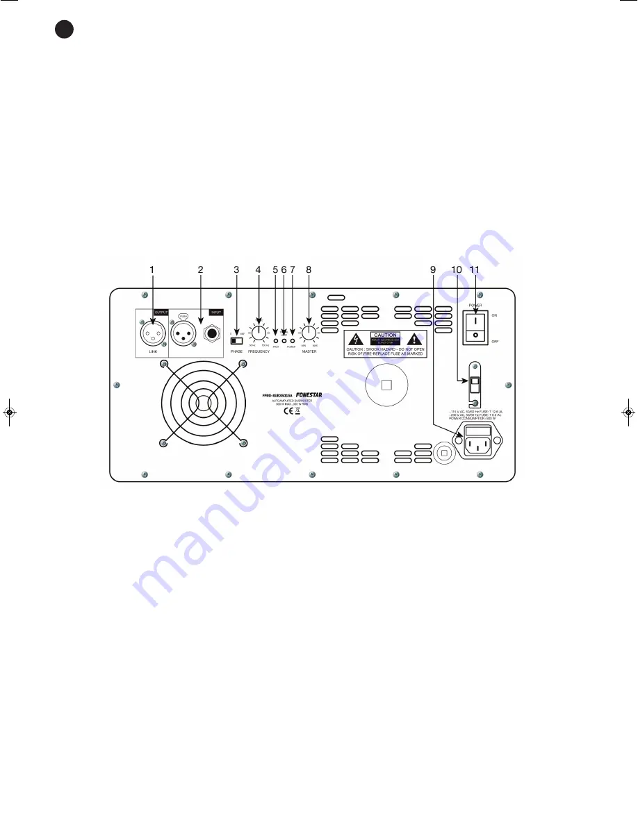 FONESTAR FPRO Series Скачать руководство пользователя страница 4