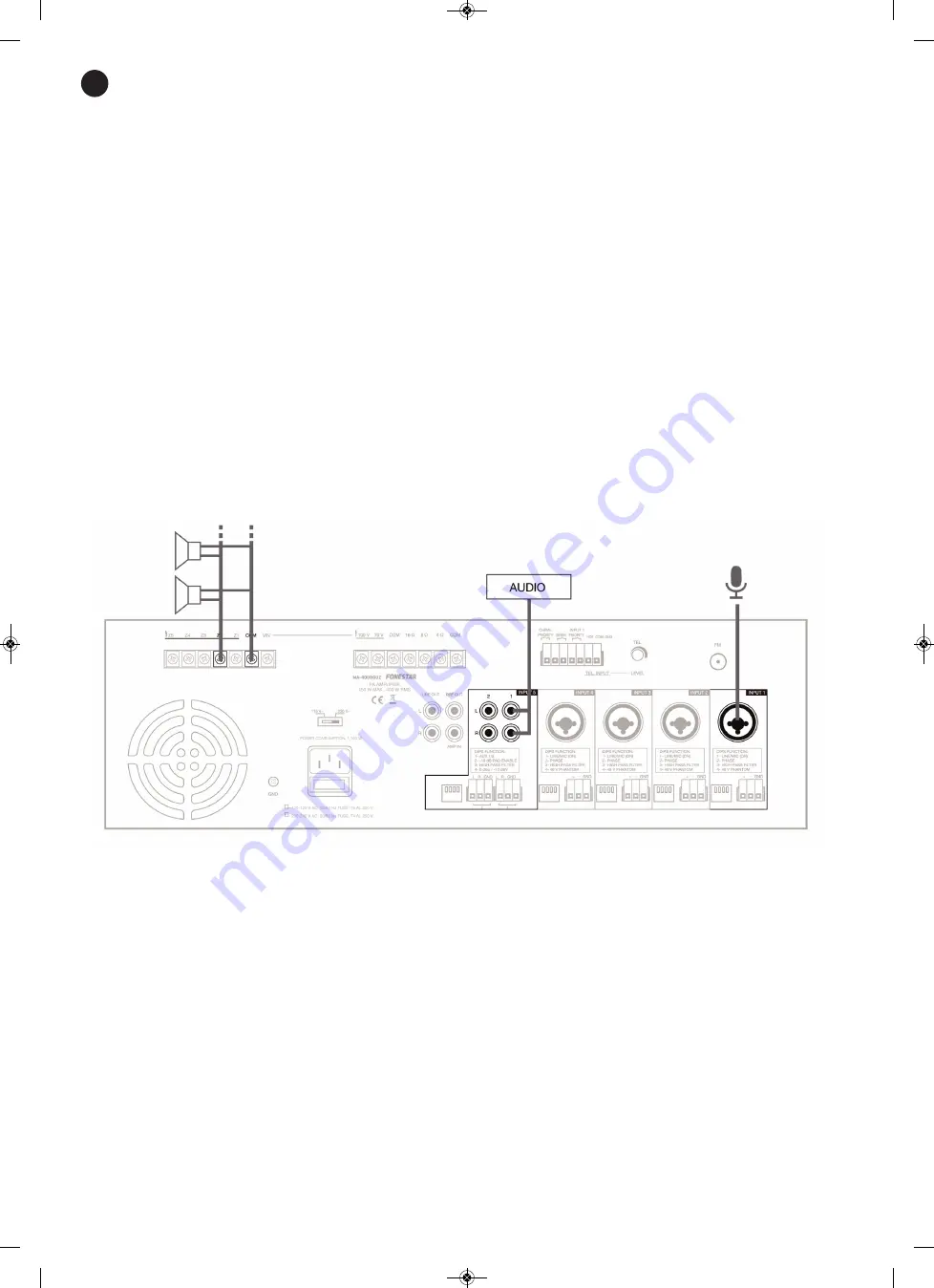 FONESTAR MA-400RGUZ Instruction Manual Download Page 6