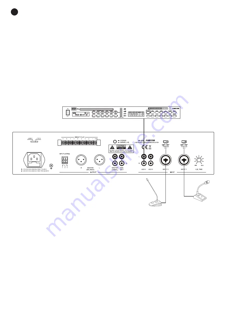 FONESTAR MP-121P Скачать руководство пользователя страница 16