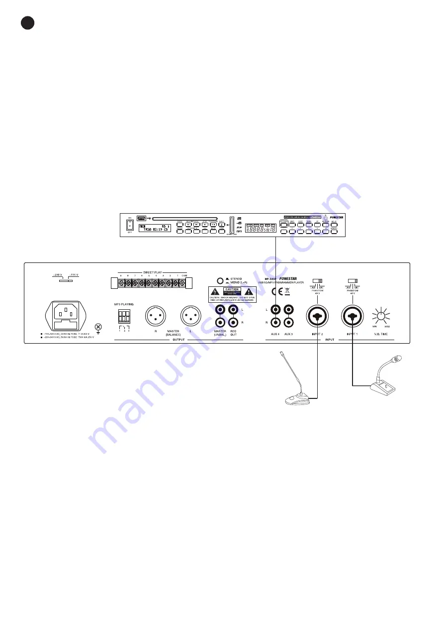 FONESTAR MP-121P Instruction Manual Download Page 32